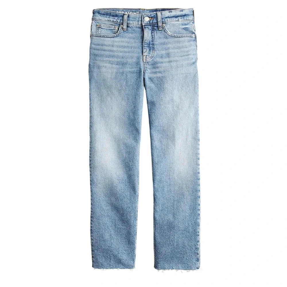 J.Crew Women’s Classic Straight High Rise Jeans - Size 28 - Picture 3 of 9